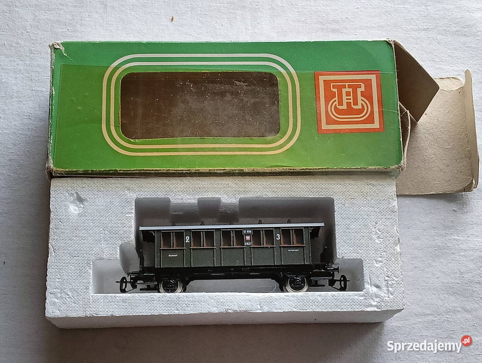 Wagon pasażerski PKP 3 klasa krótki 2osiowy TT 3 Kraków