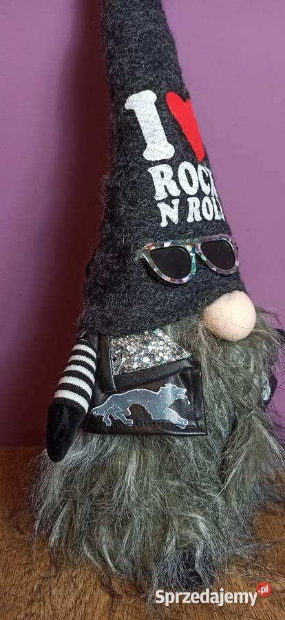 Skrzat świąteczny 50 Krasnal Gnom Mikołaj ozdoba sprzedam