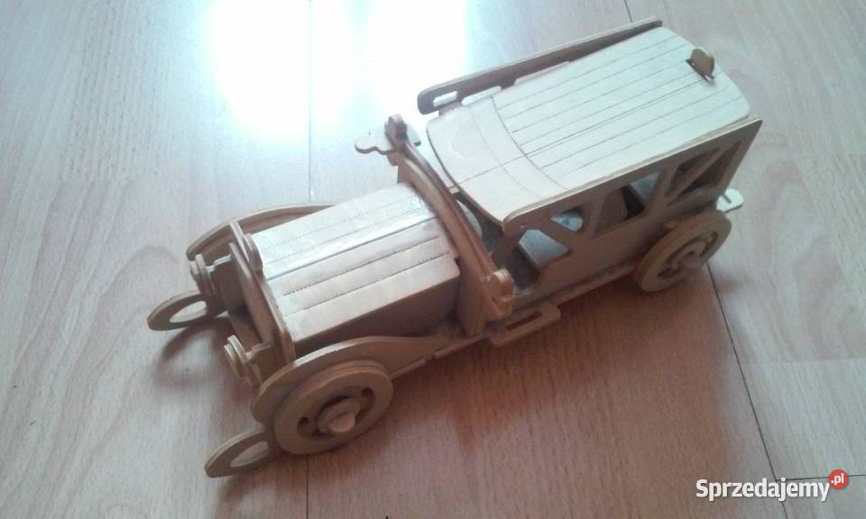 Samochód model drewniany Szczecin