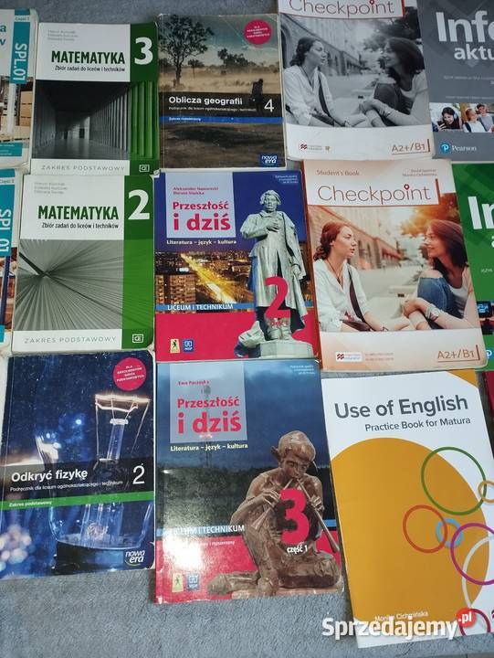 Książki do technikum Pozostałe mazowieckie