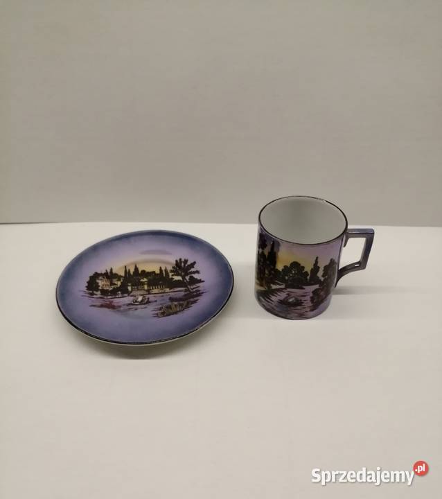 Filiżanka Victoria China Czechoslovakia Siemianowice Śląskie