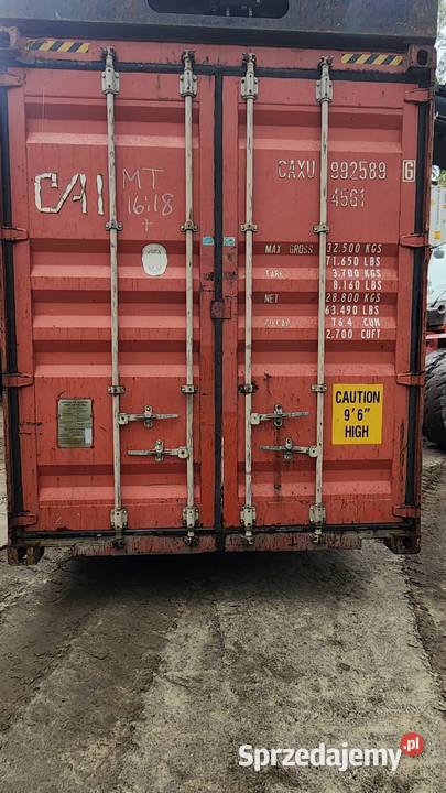 Kontener morski 40 DVHC 12M magazyn sprzedam