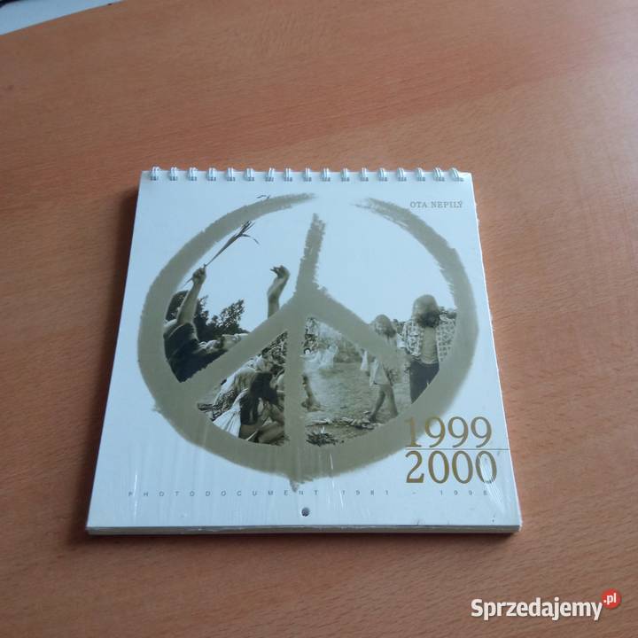 Unikatowy kalendarz Ota Nepily 19992000 nowy nie Szczecin