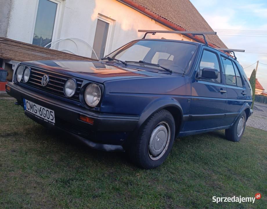 Volkswagen Golf mk2 16 benzyna gaz kujawsko-pomorskie Kruszwica