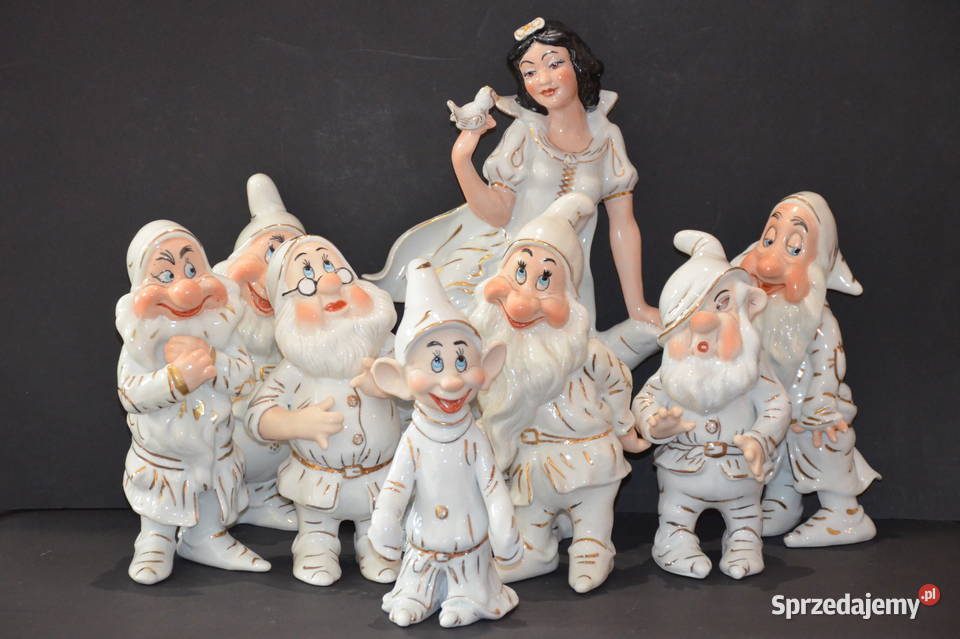 Roceram porcelana Królewna Śnieżka i Krasnoludki Środa Wielkopolska sprzedam
