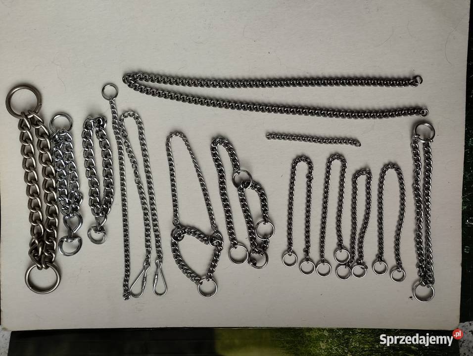 Łańcuszki psa Ozdobne łańcuszki Warszawa
