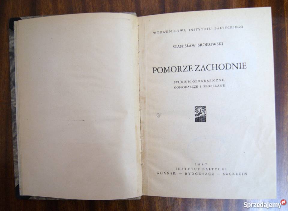 Stanisław Srokowski Pomorze Zachodnie 1947 Parczew