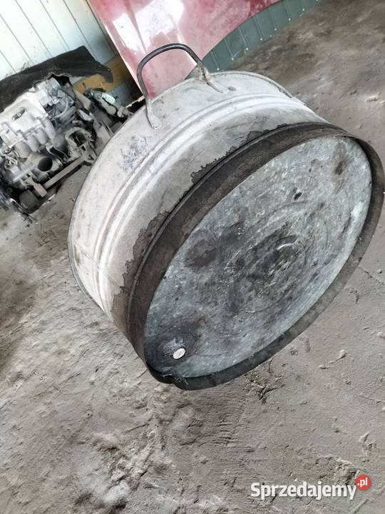 Balia stara wanna okrągła ocynkowana Kamień-Kolonia