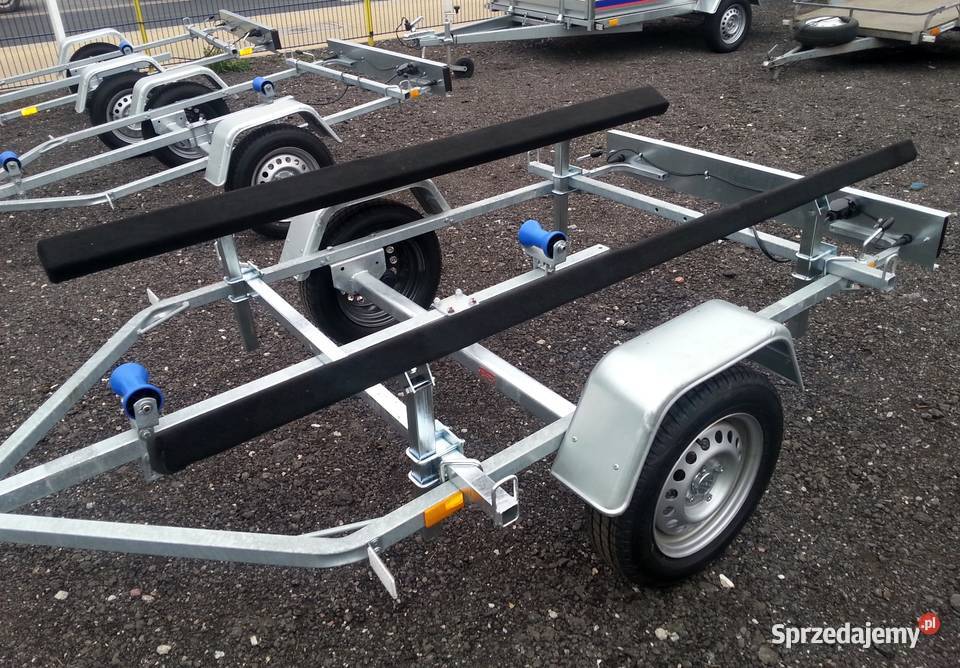 FIRMOWA przyczepa łódka pontonskuter do Niewiadów Pozostałe Plewiska sprzedam