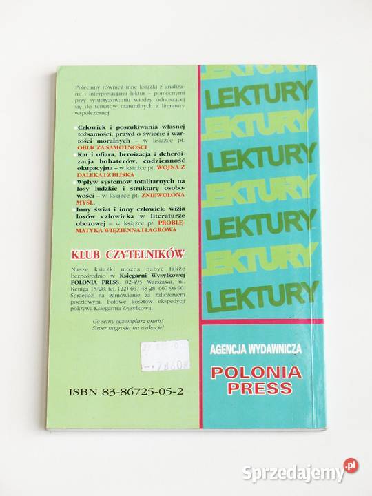 Wielcy polscy poeci współcześni Anna Kołat małopolskie Kraków