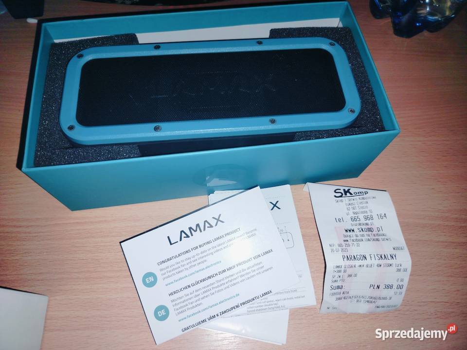 Sprzedam głosnik lamax storm 40w Mikorzyn