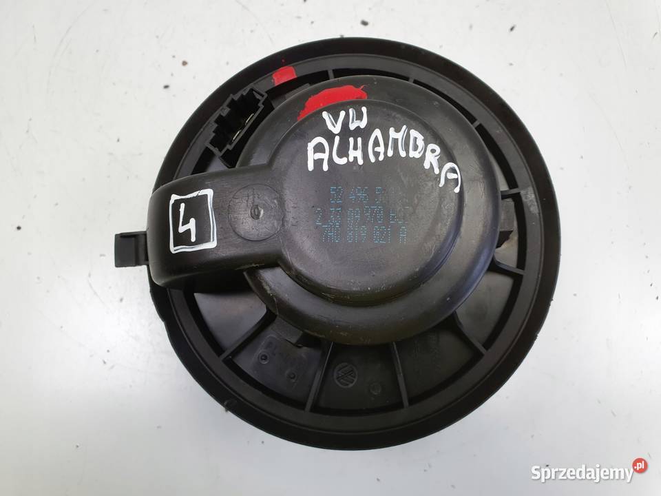 WENTYLATOR DMUCHAWY Seat Alhambra Nawiewu