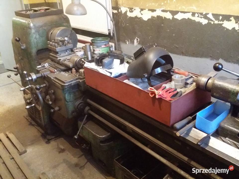 Tokarka do metalu Wafum typ TPC 40 x 1500 tud Nowy Sącz