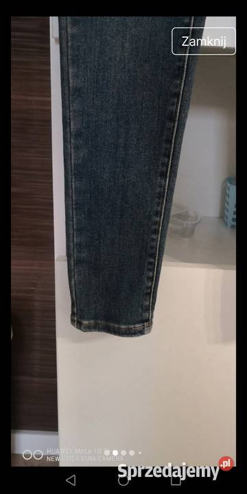 Spodnie damskie jeansowe Rozmiar 36(S) Moszczenica sprzedam
