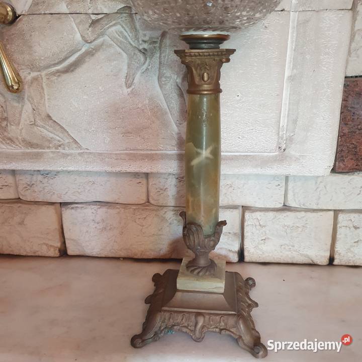 Sprawnastara lampa naftowa z XIX wieku Wrocław sprzedam