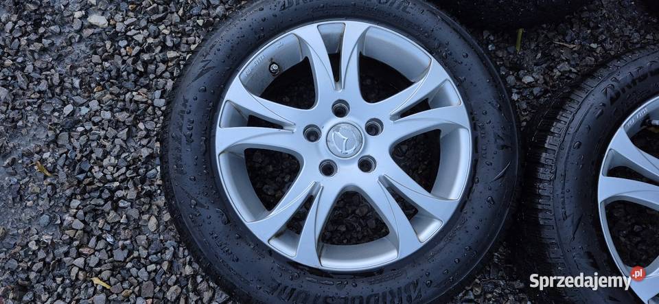 Komplet kół zimowych 5x114 mazda 6 alufelgi Ostrowiec Świętokrzyski sprzedam