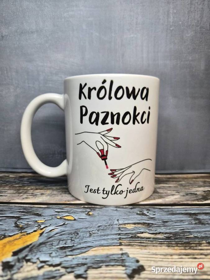 Kubek stylistki paznokcimanicure Królowa