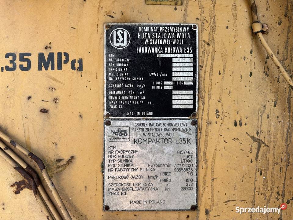 Stalowa wola kompaktów HSVŁ35 Rok produkcji 1997 Zator