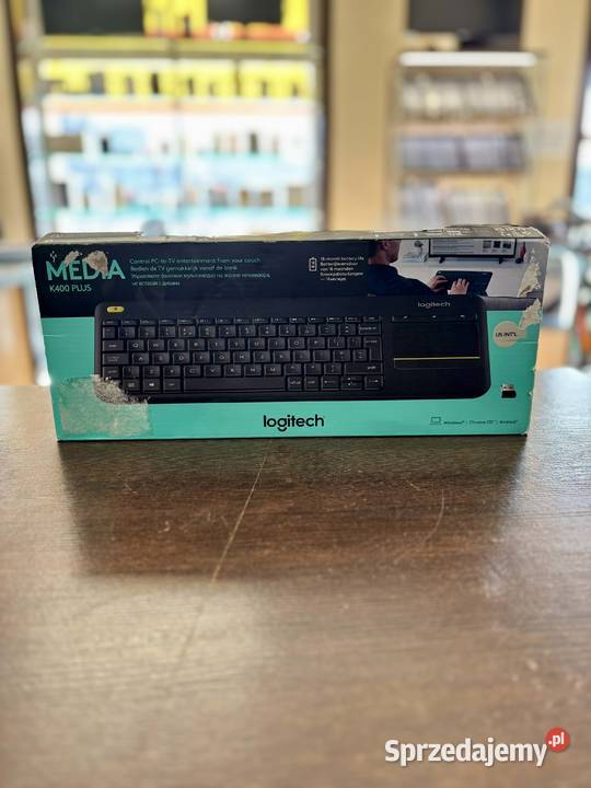 Klawiatura bezprzewodowa Logitech K400 Plus z