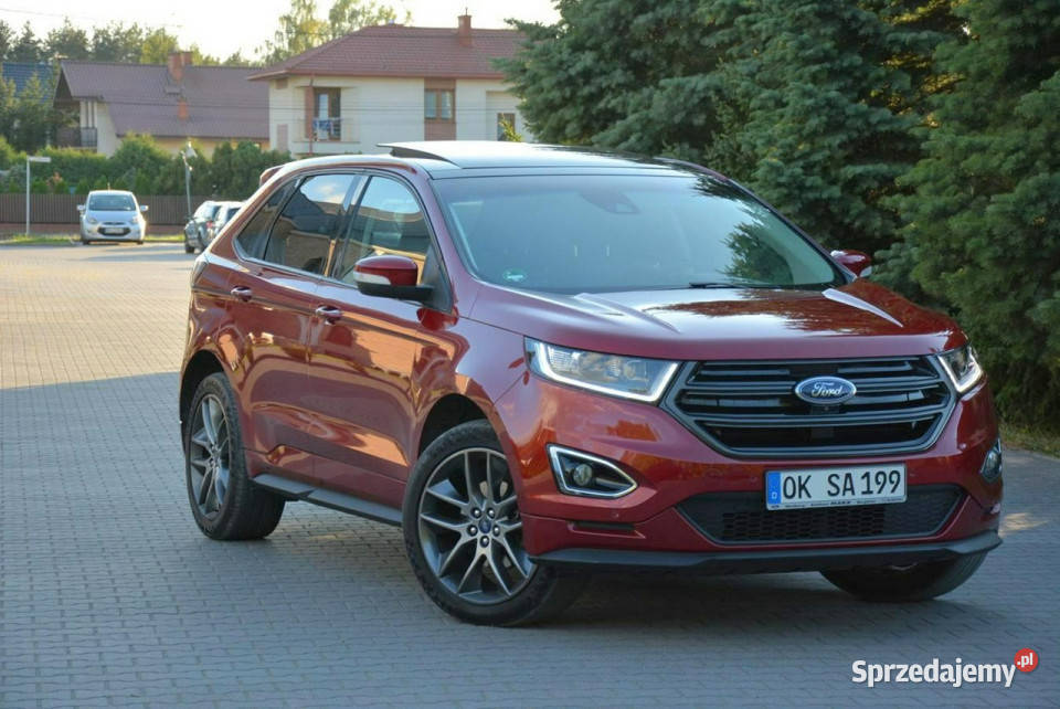 Ford EDGE ST Panorama Wentylacja Skóry Full Led gniazdo AUX EDGE mazowieckie Ostrów Mazowiecka