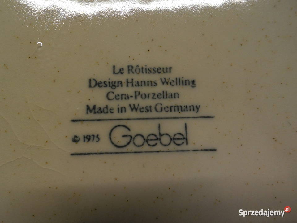 Osłonkadoniczka pojemnik GOEBEL Porcelana i szkło Raszków sprzedam