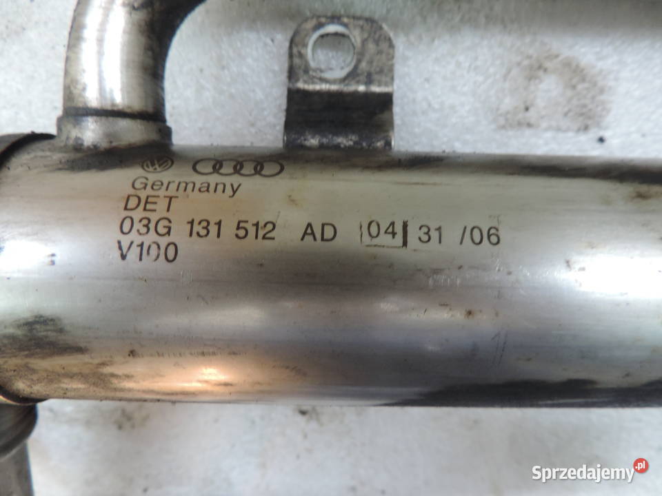 VW PASSAT B6 20TDI CHŁODNICA SPALIN 03G131512AD małopolskie Nowy Sącz