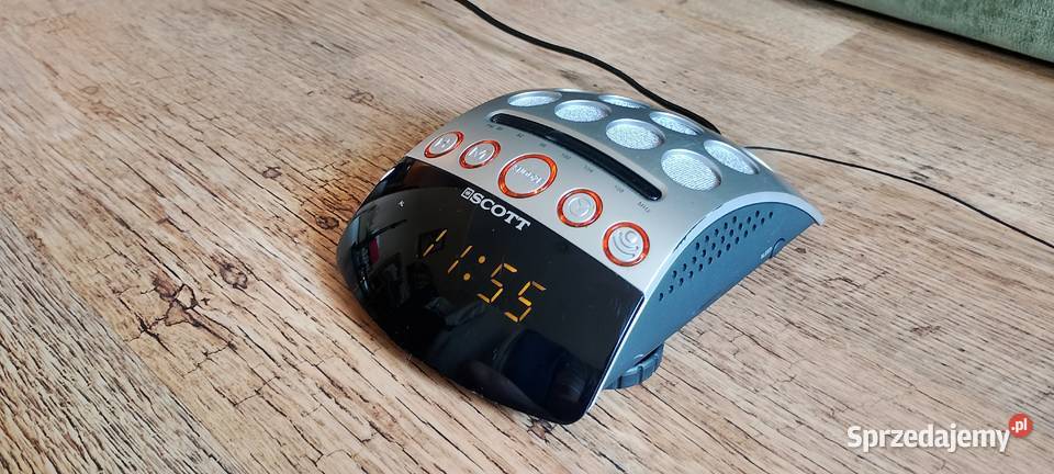Radiobudzik Scott CX48 Design Alberto Borgonovo Wąbrzeźno sprzedam