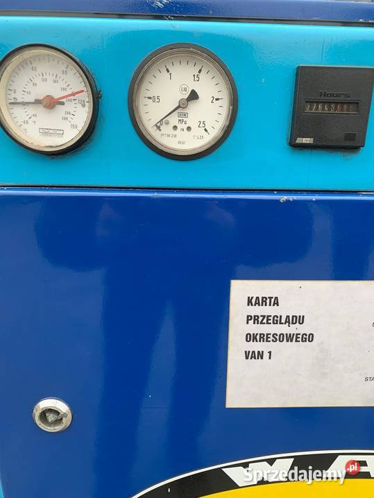 Sprężarka śrubowa Kompresor WAN NK 60 15kW Łaskarzew sprzedam