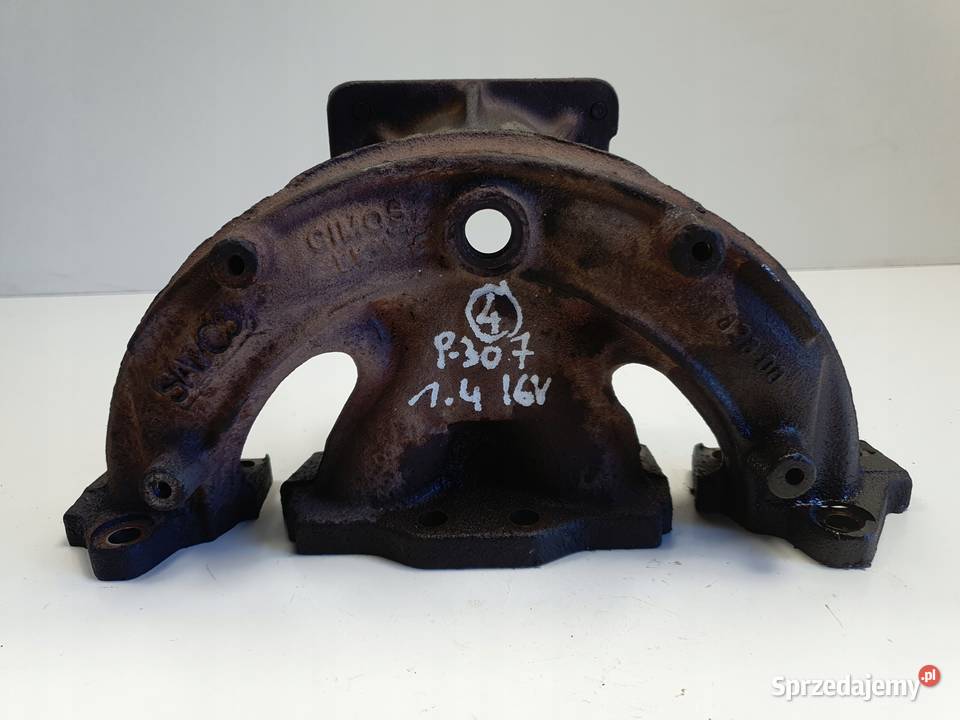 Peugeot 307 14 16V KOLEKTOR WYDECHOWY lubelskie