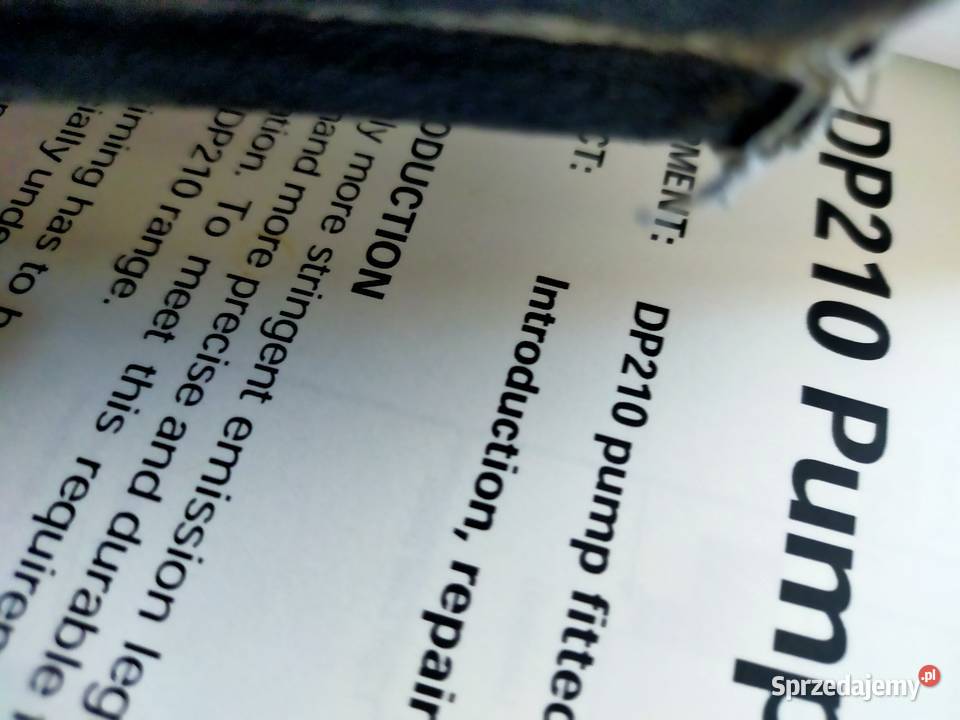 Dokumentacja do starych pomp wtryskowych Bielsko-Biała