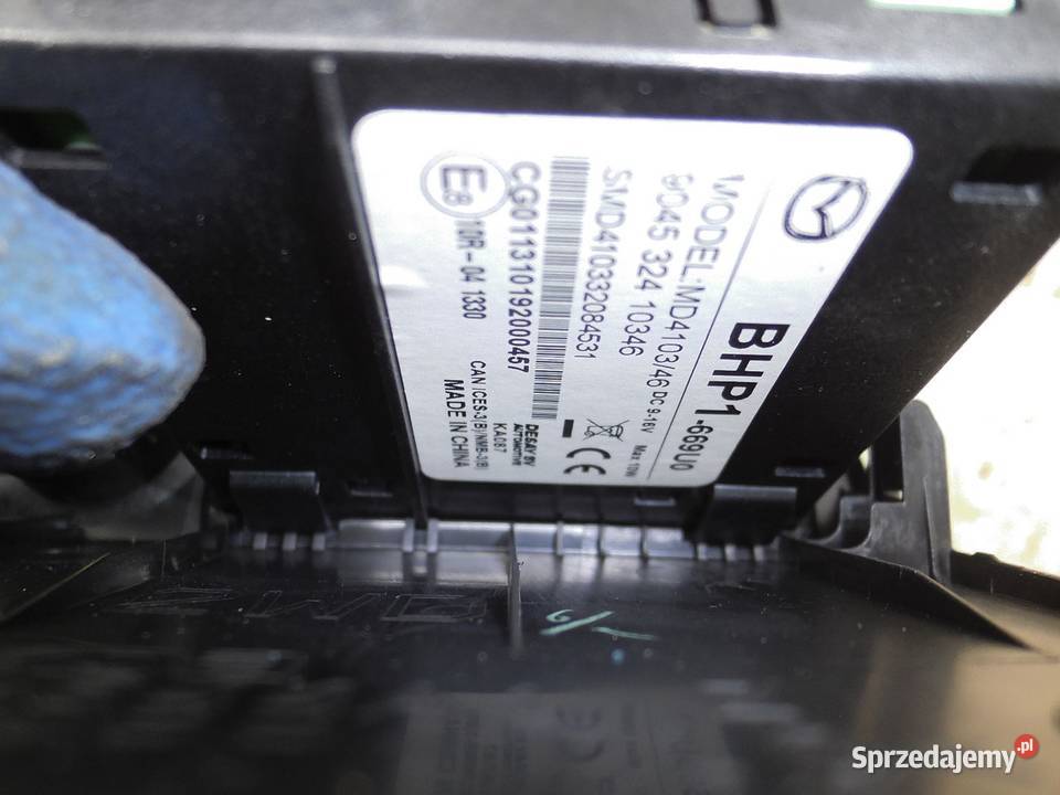 CZYTNIK KART NAVIGACJI MAZDA 3 BM 13 BH91669U0