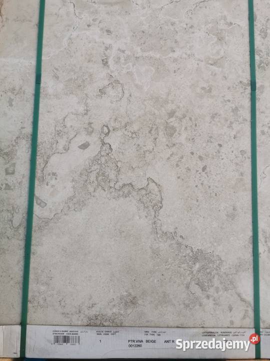 Włoskie płytki gresowe 120x120 Pietra Viva Beige Poskwitów