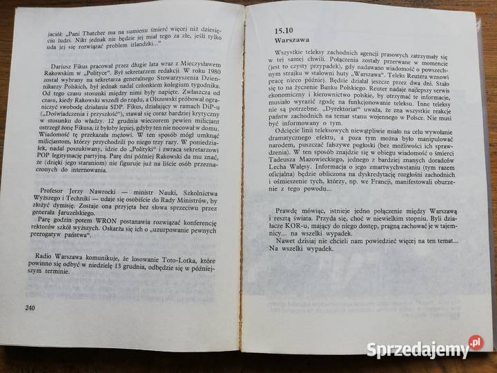 Noc Generała 13 grudnia 1981 Gabriel Meretik Kraków