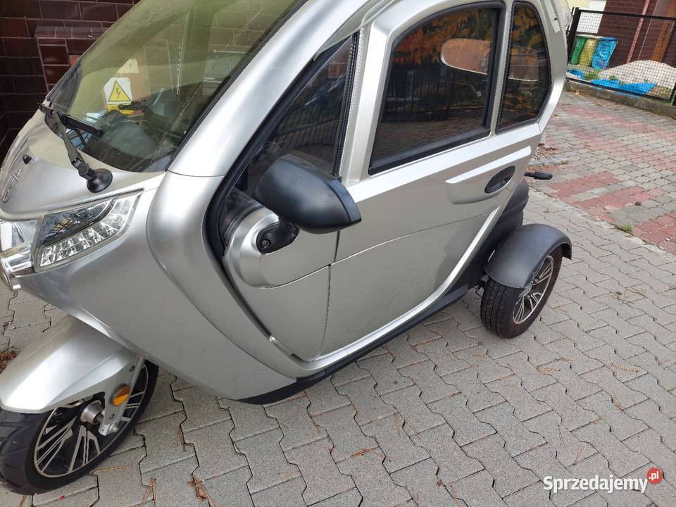 Motorower trójkołowy skuter elektryczny na dowód mat Gorzów Wielkopolski