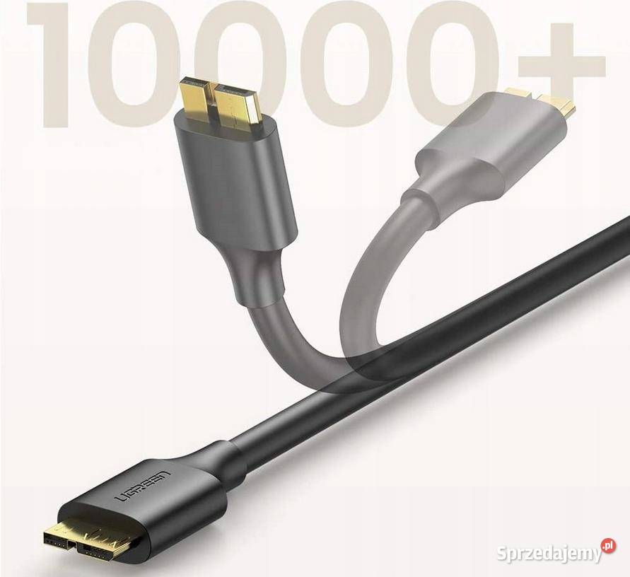 Ugreen kabel US130 USB 30micro USB B 30 do dysku Legnica