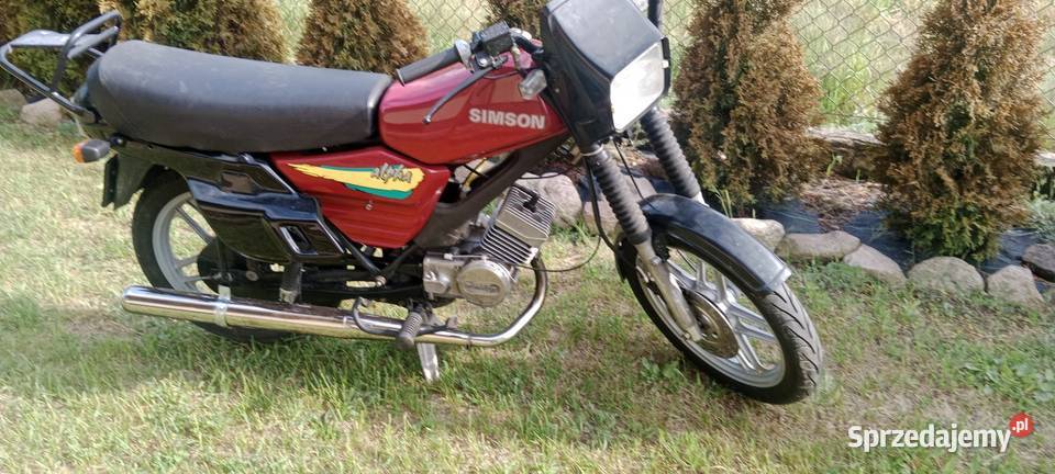 łoPiękny oryginalny Simson S 53 4KM