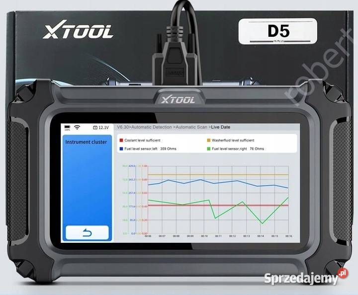 Tester Diagnostyczny Diagnoskop XTOOL D5 jpolski Siedlce