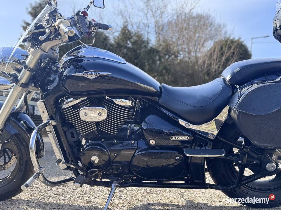 Suzuki Intruder m800 motocykl czarny Chrzanów sprzedam