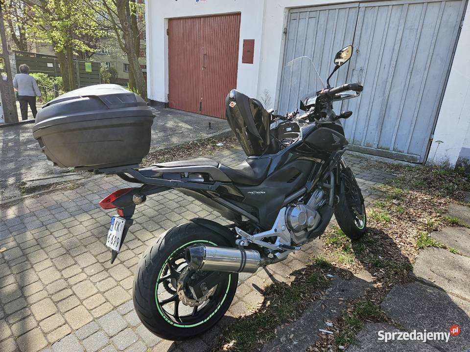 Honda Nc700x turystyczny