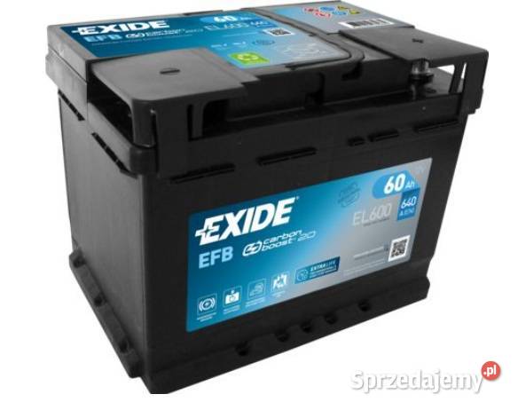 Akumulator Exide Start Stop EFB 60Ah 640A
