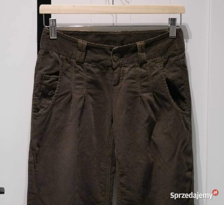 IKKS świetne spodnie biodrówki dzwony 32 XXS Inny materiał dolnośląskie Wrocław