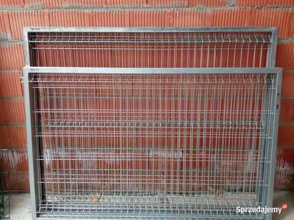 Bramy dwuskrzydłowa panelowa 3D