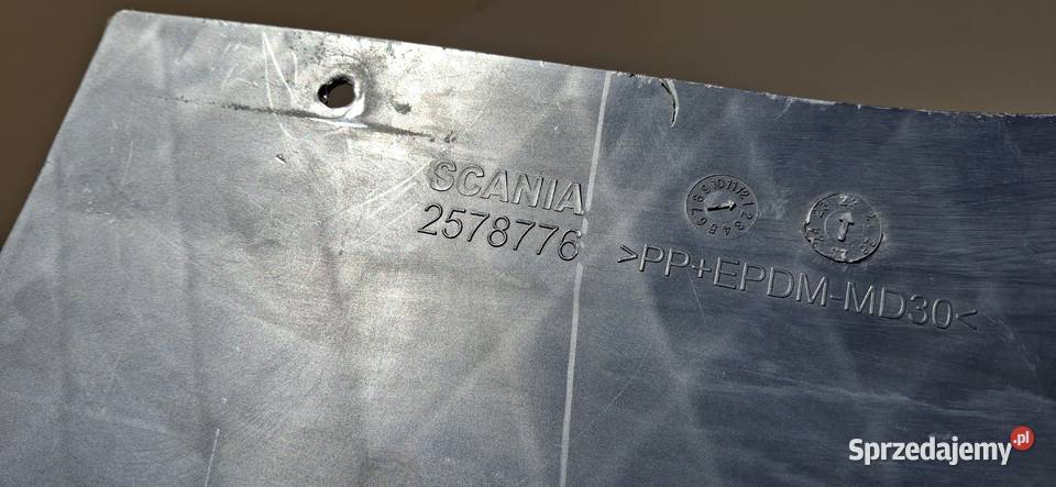 SCANIA R S OSŁONA CHŁODNICY KLAPA RECYRKULACJI lubuskie Bieleń