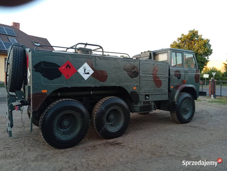 STAR 266 Cysterna paliwowa z zapasów wojskowych Aleksandrów Kujawski