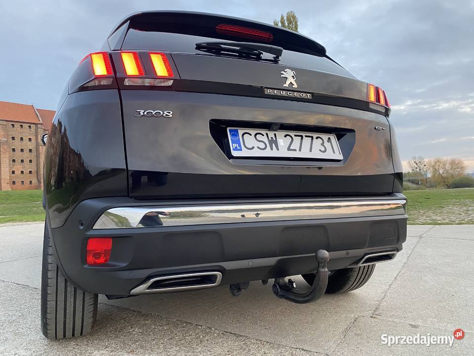 PEUGEOT 3008 20 HDi 177 wersja GT gniazdo SD kujawsko-pomorskie Grudziądz sprzedam