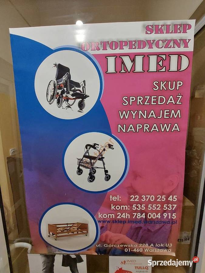 Łóżka Rehabilitacyjne Ortopedyczne Wynajem sprzedam