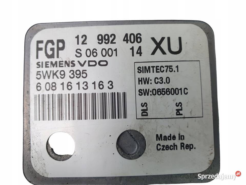 STEROWNIK SILNIKA ECU Opel Astra H Zafira B 18 Chełm