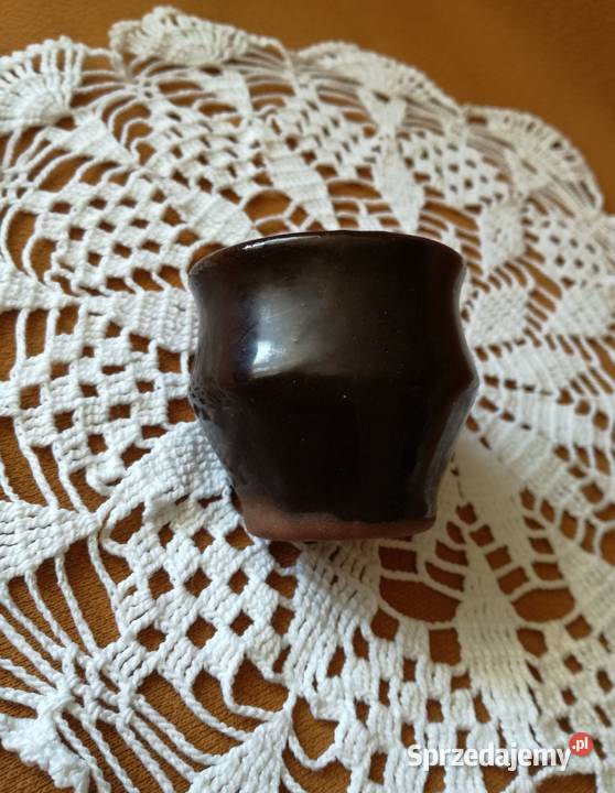 Małe naczynie glinianeśrednica otworu 45Cepelia Łódź