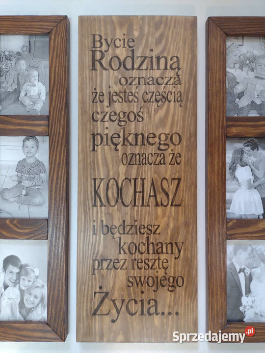 Galeria Ścienna Multirama z Drewna Ramka Na Ramki i ramy Wrocław sprzedam