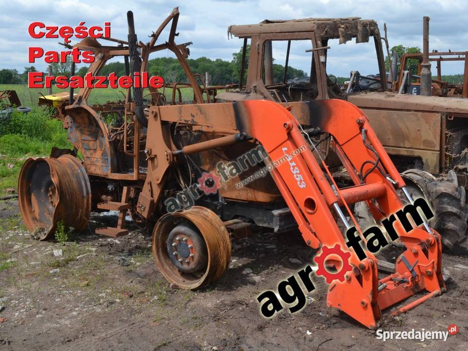 Kubota M8540HC części skrzynia biegów silnik Byków sprzedam